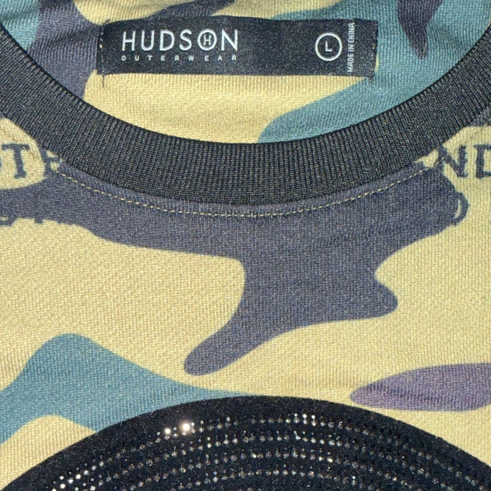 Hudson Outerwear Jeans Camouflage Crewneck Sweater - Picture 2 of 7